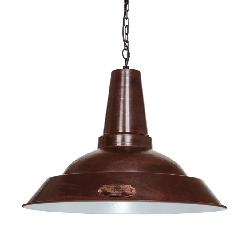 Industrialna lampa wisząca Kapito 48 cm Brown LOFTLIGHT – brązowa