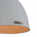 Industrialna lampa wisząca Voltera 32 cm - White / Nickel - LOFTLIGHT