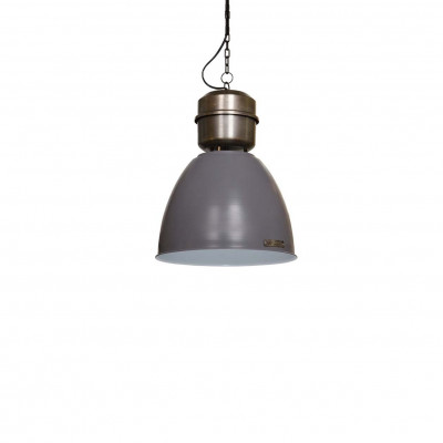Industrial pendant lamp Voltera 32 cm Matt Gray / Dark Nickel LOFTLIGHT - gray matt