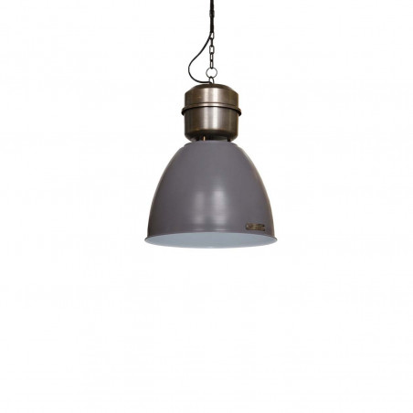 Industrialna lampa wisząca Voltera 32 cm Grey / Nickel