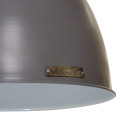 Industrialna lampa wisząca Voltera 32 cm Matt Grey / Dark Nickel LOFTLIGHT – szary mat