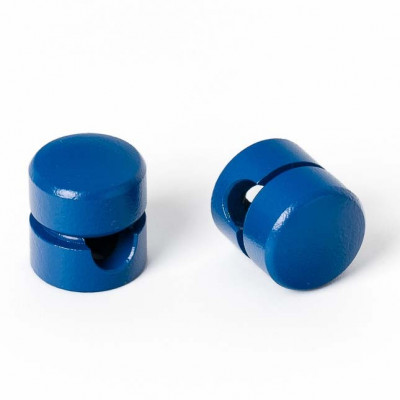 Textured dark blue cable holder – Kolorowe Kable