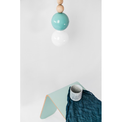 Loft Bala miętowa lampa wisząca