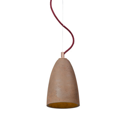 Concrete pendant lamp Febe S LOFTLIGHT