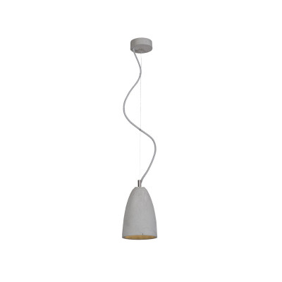 Concrete pendant lamp Febe S LOFTLIGHT
