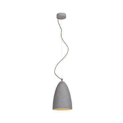 Concrete pendant lamp Febe M LOFTLIGHT