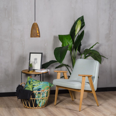 Concrete pendant lamp Febe S Volcano LOFTLIGHT
