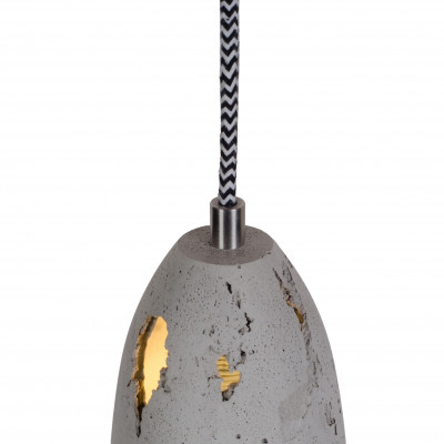 Concrete pendant lamp Febe XS Volcano LOFTLIGHT
