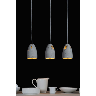 Concrete pendant lamp Febe XS Volcano LOFTLIGHT