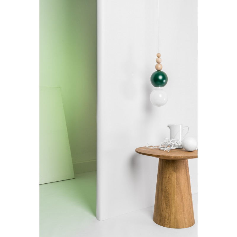 Loft Bala dark green structural pendant lamp