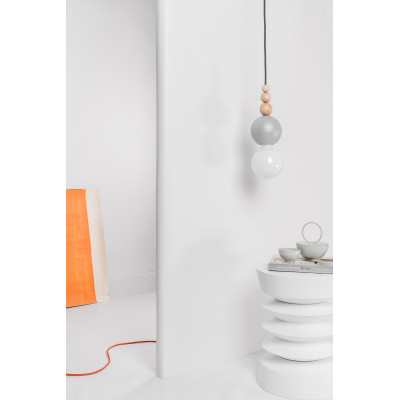 Loft Bala grey structural pendant lamp