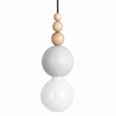 LOFT BALA textured light grey pendant light – KOLOROWE KABLE