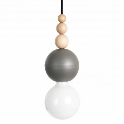 LOFT BALA textured dark grey pendant light – KOLOROWE KABLE