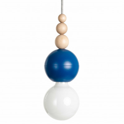 LOFT BALA textured dark blue pendant light – KOLOROWE KABLE