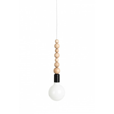 Loft Sfarer czarny strukturalny kinkiet KOLOROWE KABLE