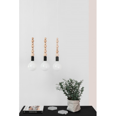 Loft Sfarer 3L czarny lampa wisząca