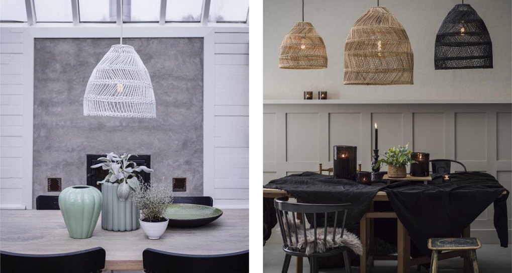 Lampy wiszące w stylu boho dopasowane do wnętrza pomieszczenia