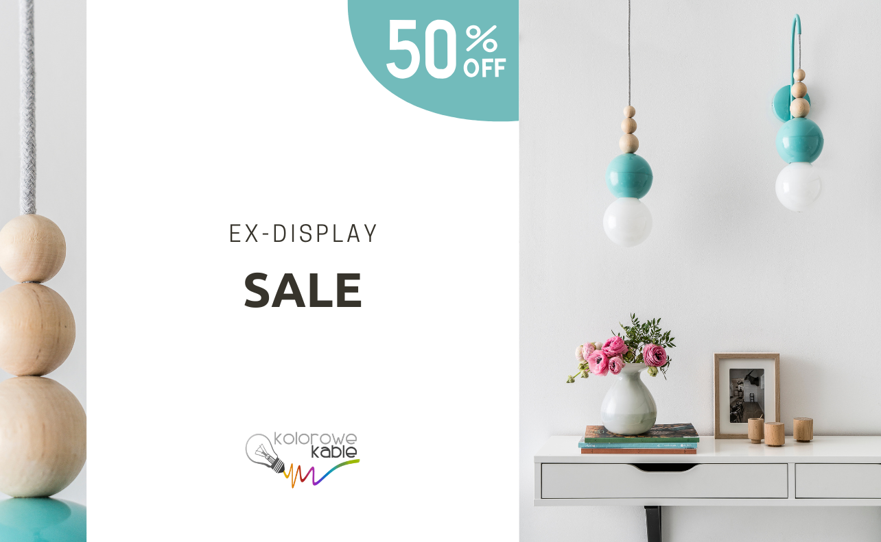 Exhibition sale - Kolorowe Kable