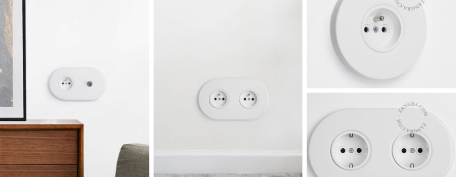 Retro-style electrical sockets - details that add charm to any interior